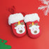Children's Set of Christmas Scarf, Gloves and Beanie